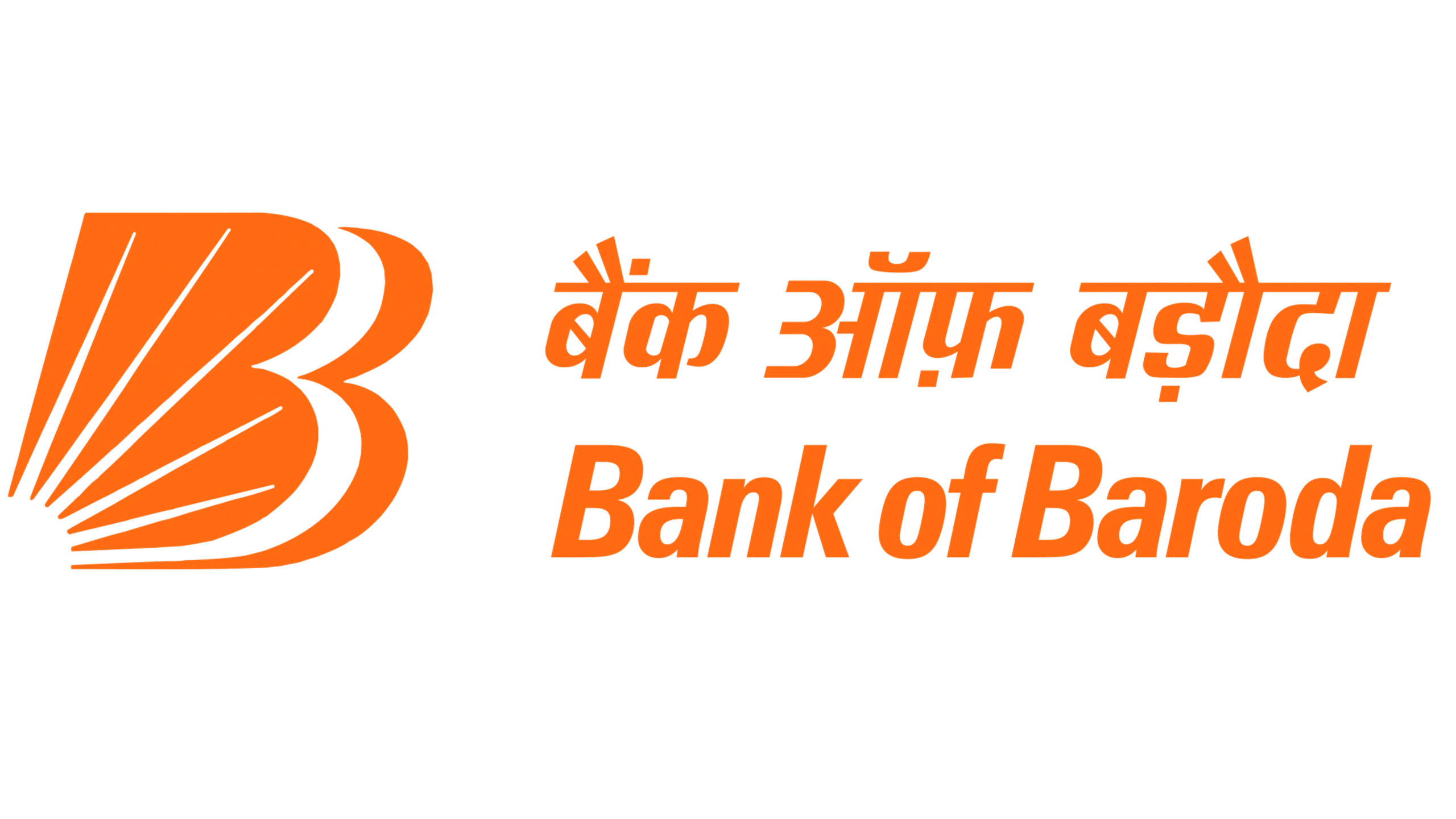 Bank of Baroda logo, banking sector client of Al Hamd Legal Translation for financial and regulatory document services in Dubai.