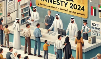 UAE Visa Amnesty Scheme 2024 - a guide to renewing or regularizing visa status and exiting the UAE without penalties.
