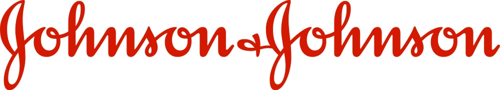 Johnson & Johnson logo, healthcare client of Al Hamd Legal Translation for pharmaceutical legal documents in Dubai.