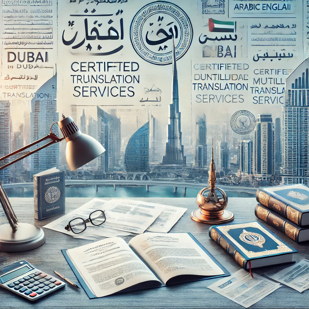 Certified translation services in Dubai for multilingual legal and corporate documents