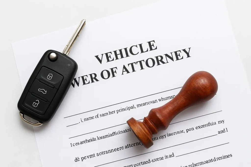Fast vehicle POA services in Dubai including translation, notarization, and ownership transfer assistance by Al-Hamd Legal Translation for smooth and reliable process