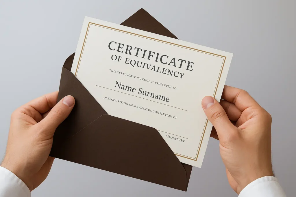 Certificate equivalency translation and attestation in UAE for foreign degrees, legal translation services, education document verification, and attestation support by Al-Hamd Legal Translation to avoid rejection