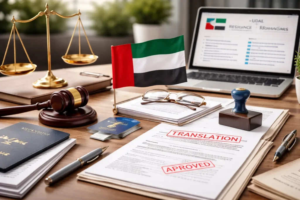 Professional legal translation services in Dubai Silicon Oasis by Al Hamd Legal Translation, featuring certified document translation approved by UAE courts, embassies, and government authorities for visa, business, and legal use.