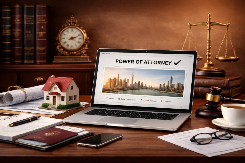 Property Power of Attorney in Dubai for remote buyers and sellers, legal POA services UAE, online POA process Dubai, real estate POA without travel, certified legal translation Dubai, property management authorization UAE