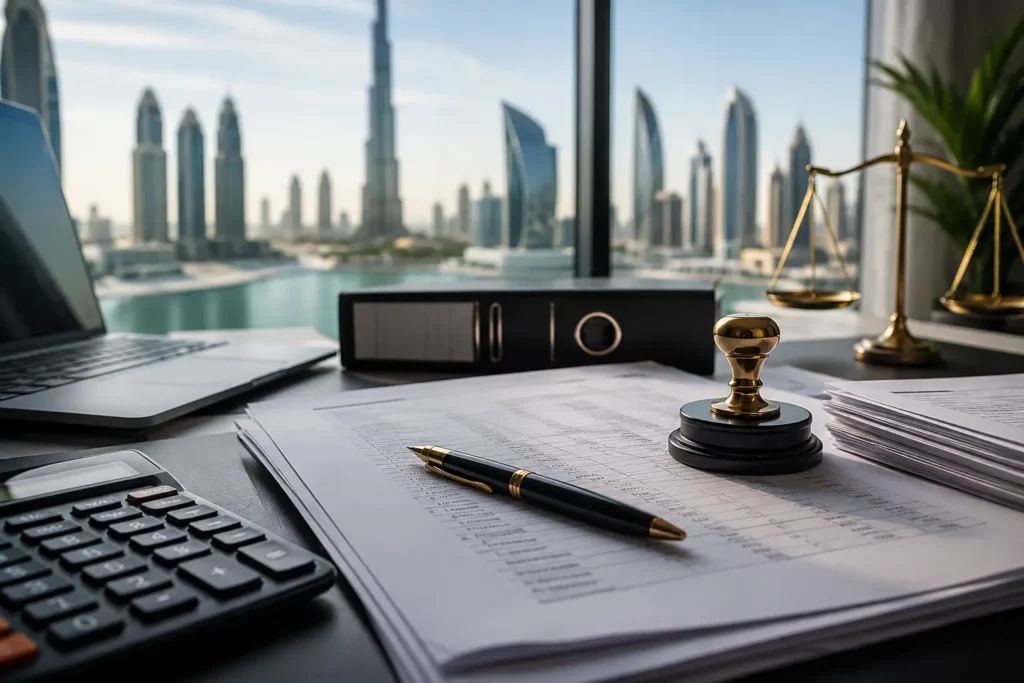 Professional certified tax return translation services in Dubai helping individuals and businesses with financial document translation, visa processing, immigration requirements, banking applications, tax compliance, and legal translation services in the UAE